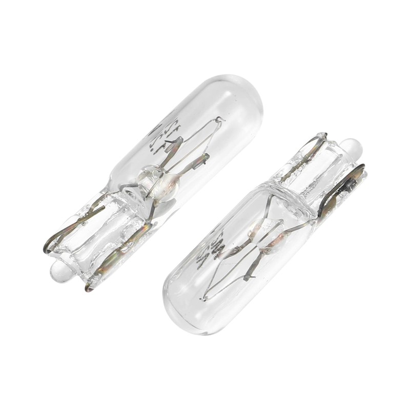 X AUTOHAUX 10pcs DC 12V T5 W1.2W LED Dashboard Light