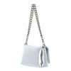 LIU JO Lapuffy ECS Crossbody Bag S Silver, silver