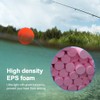 Balls for Fishing,Foam Bobber,100Pcs EPS Foam Buoyancy Ball Fishing Float