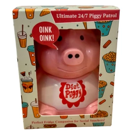 Diabolical DP1317 Diet Pig - Funny Gifts for Women, Novelty Kitchen Gadgets for Home, Gag Gifts Secret Santa for Work Colleagues, Presents for Foodies, Funny Chef Gifts