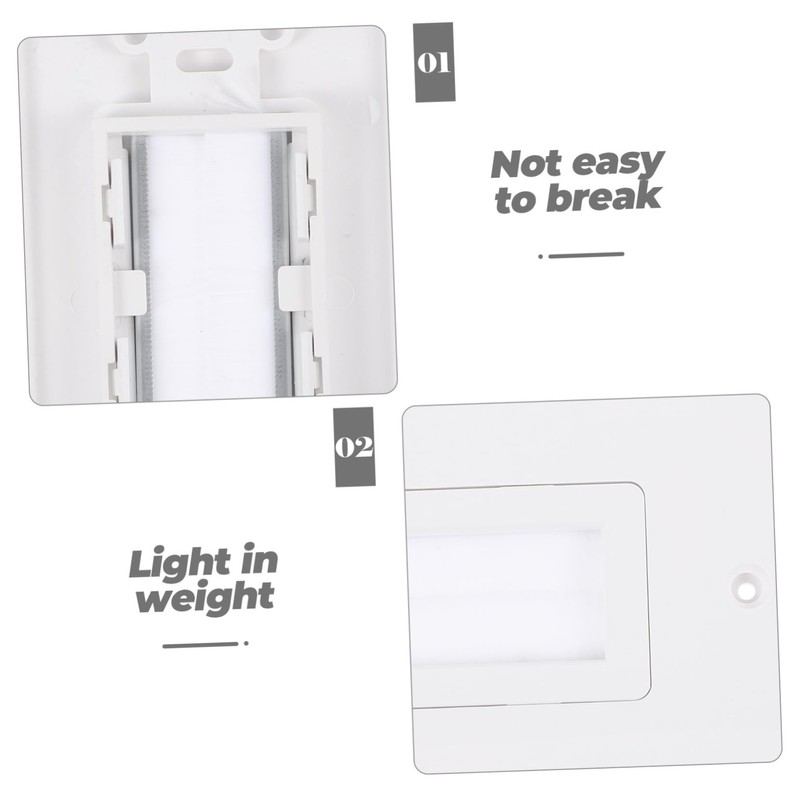 MERRYHAPY Cable Management for Wall Mount Tv Brush Wall Plate