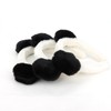 GAFATORY 5Pcs Panda Ears Headbands for Women Plush Headbands Cute