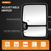 Towing Mirrors Rear View Mirrors fit for 2007-2014 Chevy Silverado
