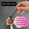 Professional Burr Grinder Brush Coffee Grinder Cleaning Brush Dusting Espresso