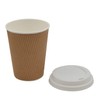 We Can Source It Ltd - 8oz. Brown Kraft Ripple