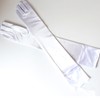 Long Satin Gloves Fashionable Stretch Long Evening Opera Satin Gloves