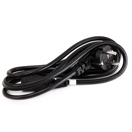 (EU) European Power Cord (CEE 7/7 to IEC320 C13) Compatible with Most PCs, Monitors, scanners, Printers 6-Feet (EU European)