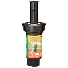 Rain Bird 1802H Professional Pop-Up Sprinkler, 180° Half Circle Pattern, 8' - 15' Spray Distance, 2" Pop-up Height