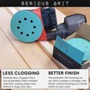 Serious Grit - 5-Inch 8-Hole Sanding Discs Sample Pack -