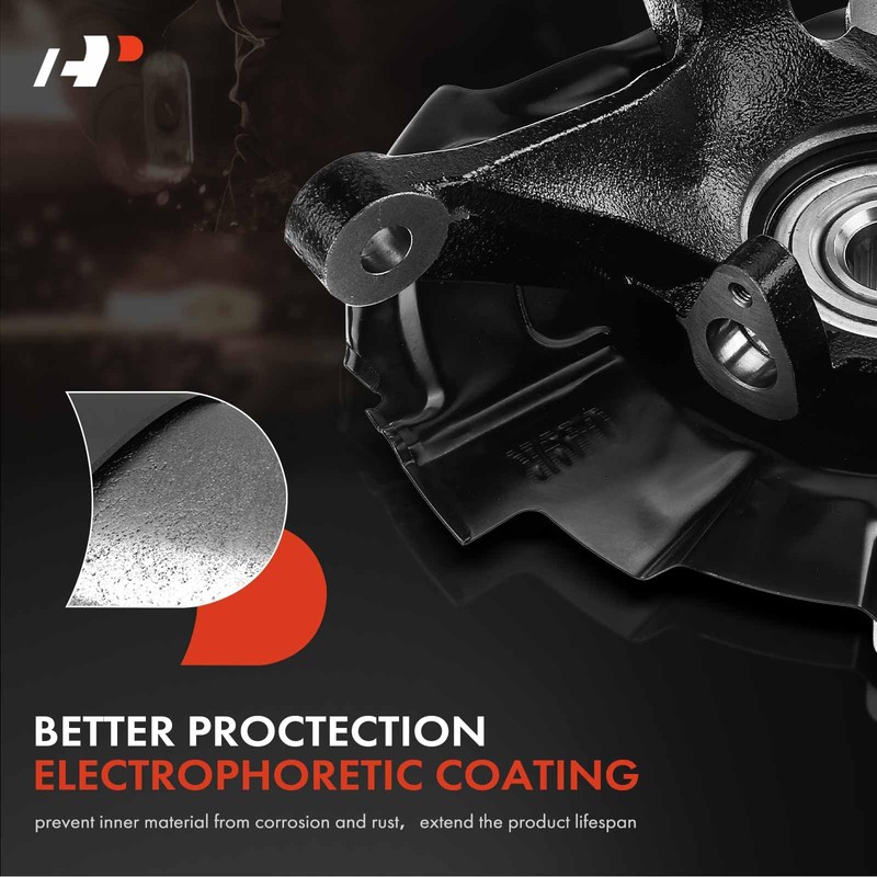 A-Premium Front Right Steering Knuckle & Wheel Bearing Hub Assembly