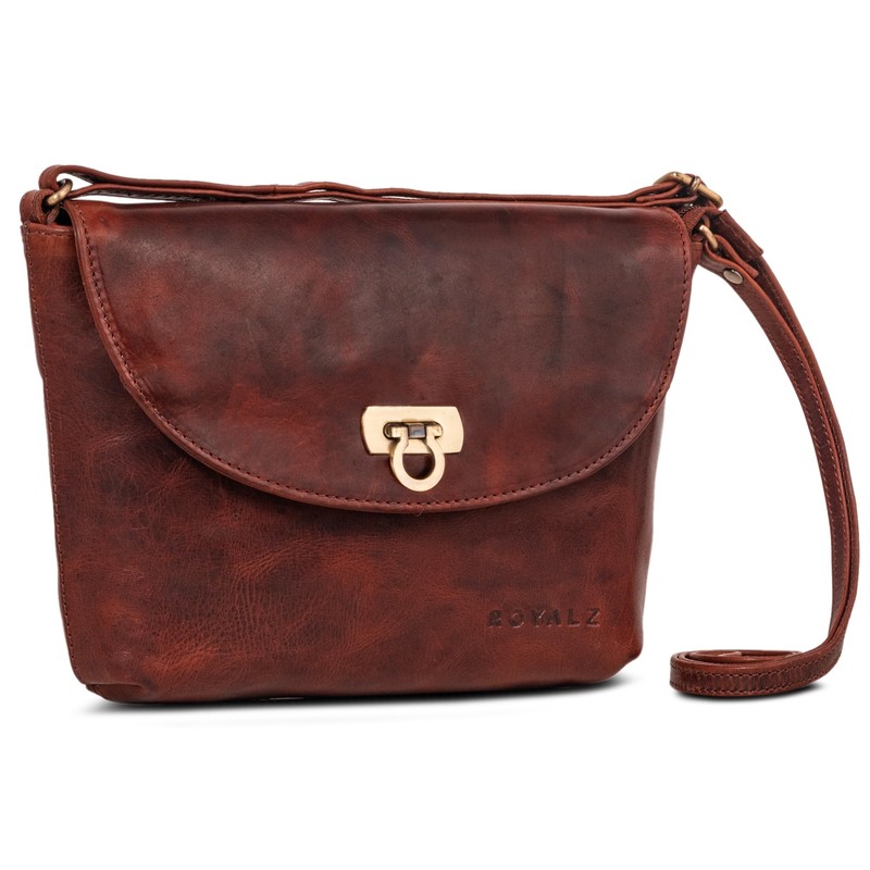 ROYALZ Tulsa Women's Handbag Small Leather Vintage Look Leather Shoulder