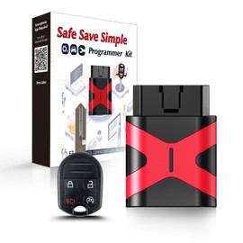 Programmable Keyfob, Replacement Car Keys and Fob DIY Programmer Kit for 2011-2015 Ford F150 F250 F350 Fusion Explorer Fiesta Remote Star CWTWB1U793