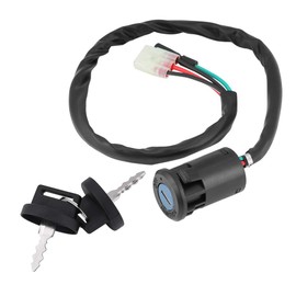 2003 400 Ignition + Ignition Key Switch for Honda TRX400EX 400EX 2004 2002 2001 2000 1999 Honda 400ex Replacement Key Harness cle Gasket 02