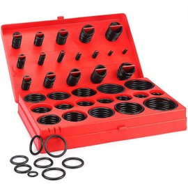 O Ring Kit, Multipurpose O-ring Assortment Kit, Metric O-ring Assortment, Washer Gasket Set for Pressure Washer, Plumbing Sealing Repair, Gas Connections