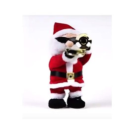 MTFEX Animated Jazz Santa with Trombone