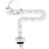 Siphon Für Küchenspüle Mit Flexiblem Ablaufschlauch 1 1/4 Zoll Siphon