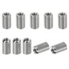 PATIKIL 10pcs M5*0.8 Male M3*0.5 Female Thread Adapter Sleeve Reducer