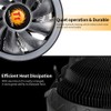 [通拓商品]Thermaltake RGB CPU Air Cooler Push Configuration/Hydraulic Bearing/Aluminium Fin/Quite Operation