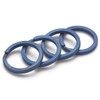 FEGVE Titanium Key Chain Rings Split Rings 4 Pack –