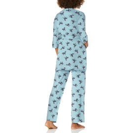 Everly Grey Women’s 5 Piece Maternity and Nursing PJ Pant Set, Horse, Extra Small