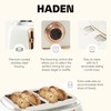 Haden Heritage 4 Slice Wide Slot Stainless Steel Toaster with