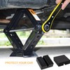 EXLECO 2 Pcs Car Jack Pad Rubber (75x75x25mm) Universal Rubber