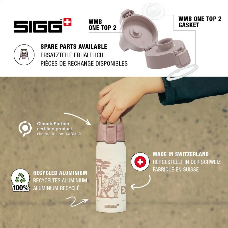 Sigg - Borraccia in alluminio per bambini – WMB ONE