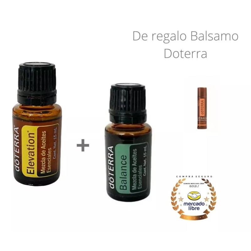 Doterra Elevation 15ml + Balance 15ml Doterra