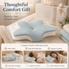 Cooling Memory Foam Pillow for Sleep – Butterfly Neck Support