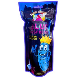 Blue Raz Pickle - Pickle in blue raz pickle brine pouch ONLY by Food Crush cho moy pickle perfection wickles pickles pickle kit blue  raspberry pickle  kit