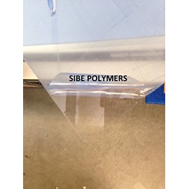 SIBE-R Plastic Supply - Clear Acrylic PLEXIGLASS 1/8" X 6" X 36" Plastic Sheet