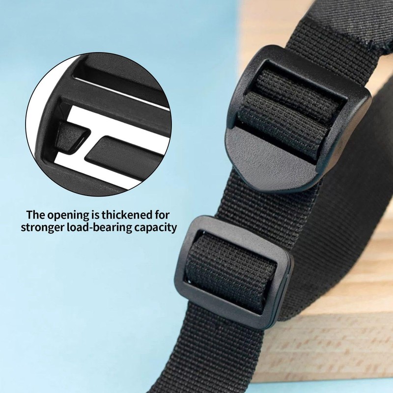 4 Pieces Backpack Accessories Fixed Buckles, Backpack Replacement Buckles, Ladder