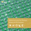 GUARD SHIELD Clear Green Tarp Heavy Duty 10x20 Feet Waterproof