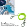 Diving Camera Lanyard Corrosion Rust Resistance 360° Flexible Rotation Diving