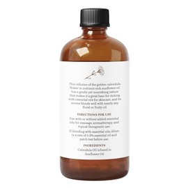 “Aceite de Caléndula Aceite Transportador Premium | Nutritivo para la Piel, Rostro, Cuerpo, Revitalización del Cabello | Hydrat