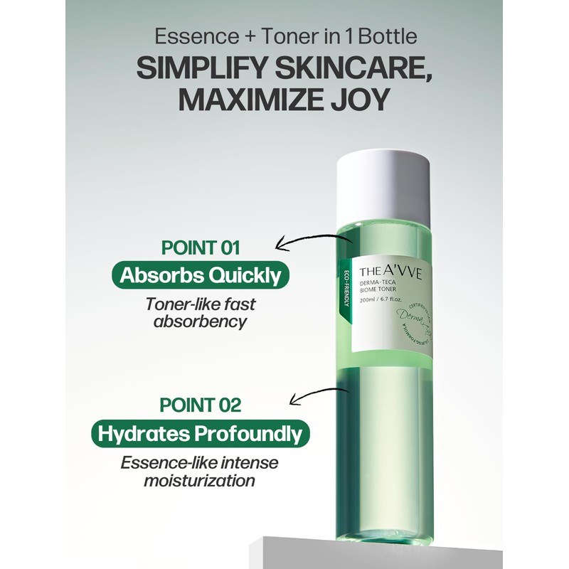 The A'VVE Derma Teca Derma Teca Toner 200ml/Teka/Moisturizing/Soothing Serum Toner/Deer