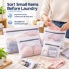 4 Pack Mesh Laundry Bags for Washing Machines – Fine