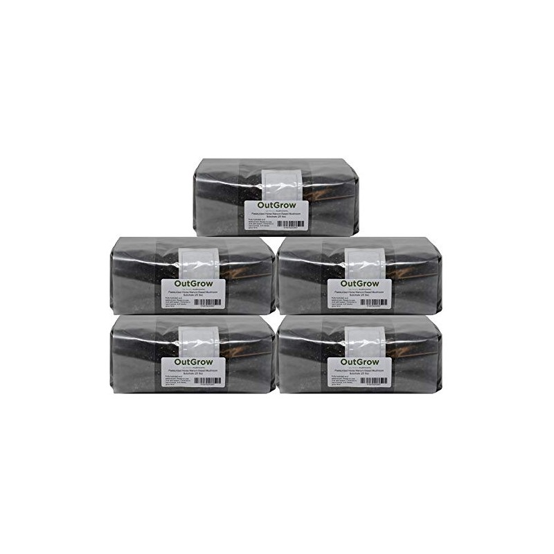 Pasteurized Manure Based Mushroom Substrate (25 lbs)