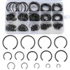 Glvaner Inner Snap Rings C-Clip 7mm to 30mm Stainless Steel
