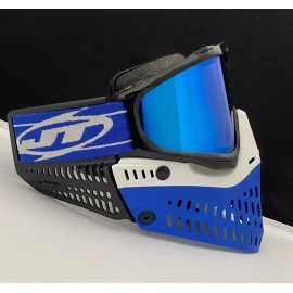 JT Paintball NEW JT Proflex Cobalt Blue Gray Black White Paintball Mask Goggle Sky Thermal
