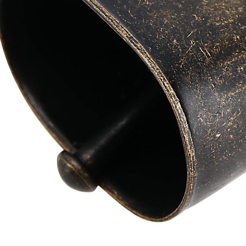 MAHIONG 25 Pack Grazing Copper Bells, Small Metal Cow Bells