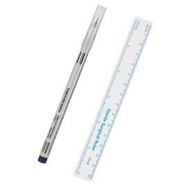 Bolígrafo para Tatuar Cejas Azul 05 MM Lápiz Marcador de Precisión para Mapeo de Cejas Herramienta Profesional de Posicionamiento para Maquillaje     