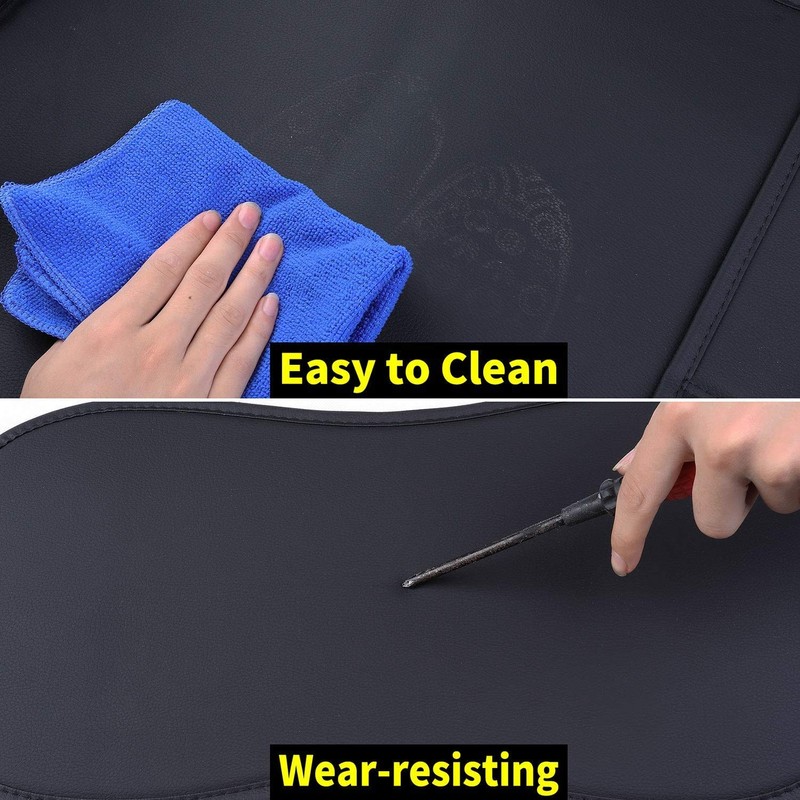 Aierxuan Chevy Silverado GMC Sierra 2 Front Seat Covers Pickup
