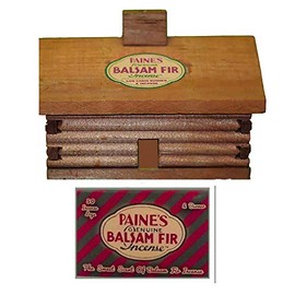 Paine Products Large Cabin Burner and 50 Balsam Fir Incense Logs Set