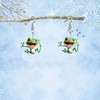 Frog Earrings for Women Creative Fun Dangling Earrings Cute Animal
