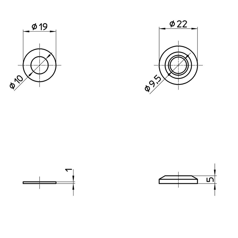 三栄 Faucet [Sanei] faucet parts Faucet Top Washer [pp42 a – 1S – 13] [Faucet