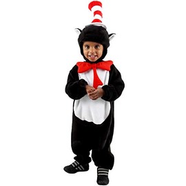 elope Dr Seuss Cat in The Hat Infant Toddler Unisex Costume with Hat