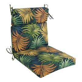 Blazing Needles Multi-Section Outdoor Chair Cushion, 18 x 38, Laperta Monsoon