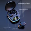 Bluetooth Headset Noise Reduction Lightweight Comfortable Wear IPX4 Waterproof Wireless