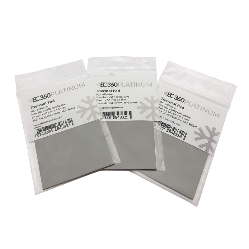EC360® Platinum 16.6W/mK Thermal Pad 50 x 50 x 2.0
